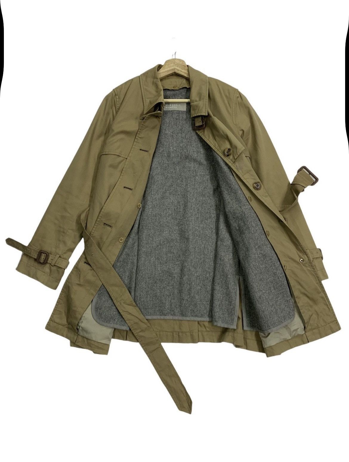 Margaret Howell 🔥Margaret Howell Trench Coat Wool Lined Size US S / EU 44-46 / 1 - 2 Thumbnail