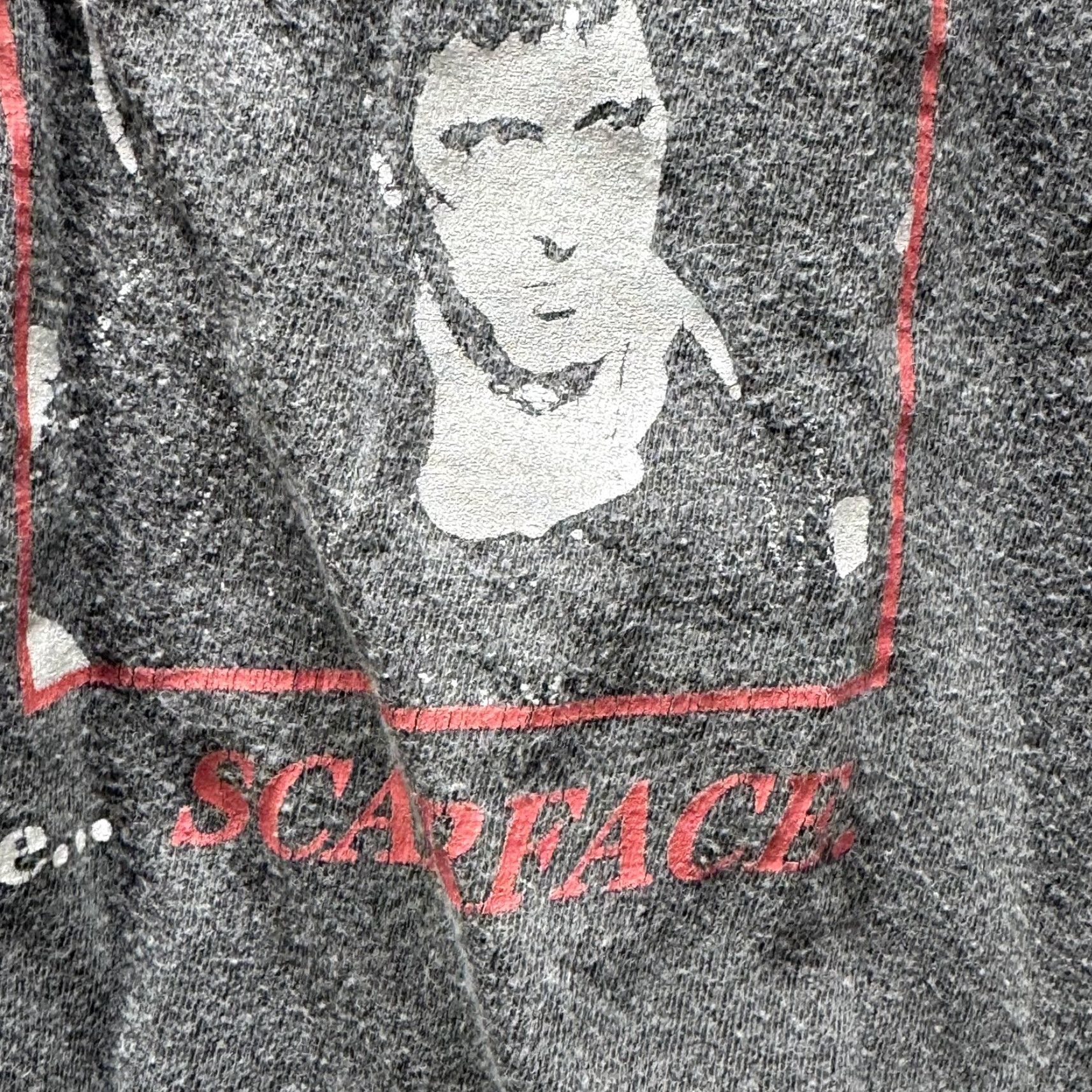 Ripple Junction Ripple Junction Scarface Shirt Mens XL Gray Tony Montana Graphic Tee Movie Size US XL / EU 56 / 4 - 6 Thumbnail