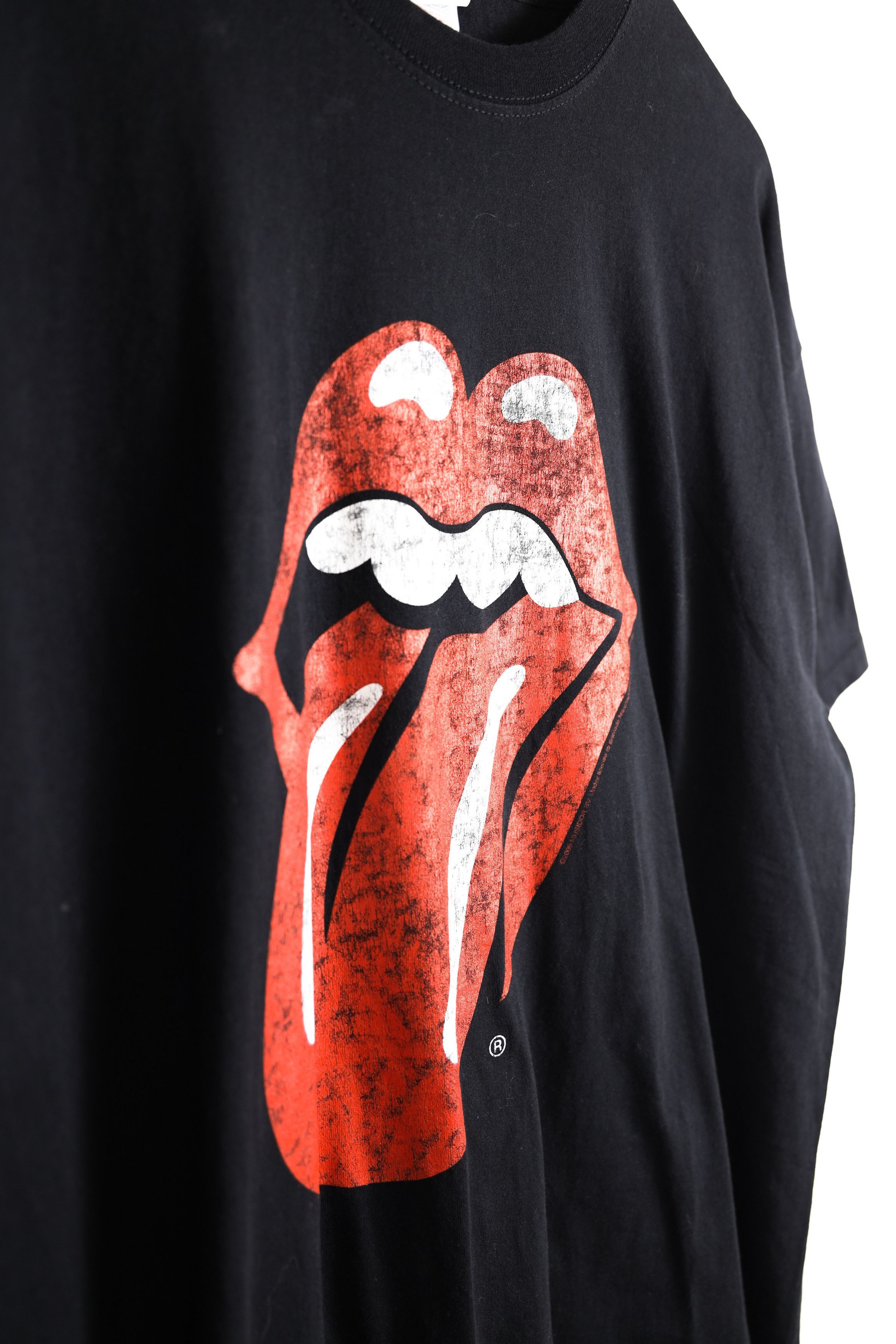 The Rolling Stones Vintage The Rolling Stones Tongue And Lips Graphic T-shirt Size US XL / EU 56 / 4 - 5 Thumbnail