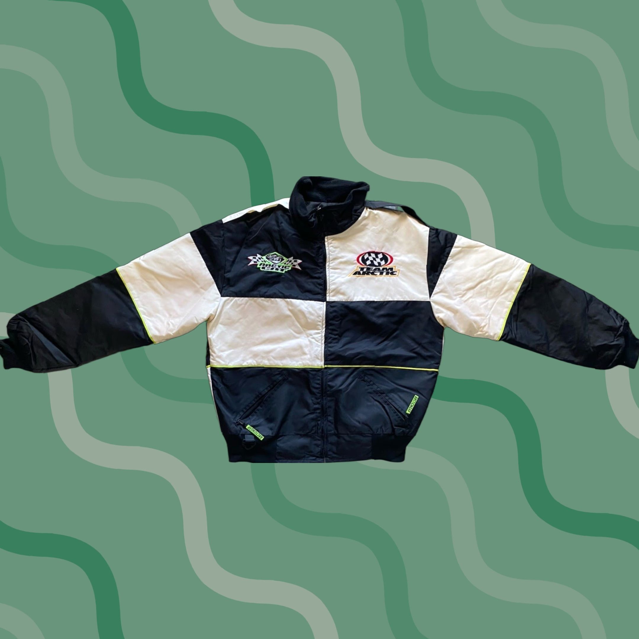Vintage VINTAGE Arctic Cat Team Racing Mens Victory Jacket Thinsulate Size Medium Size US M / EU 48-50 / 2 - 1 Thumbnail
