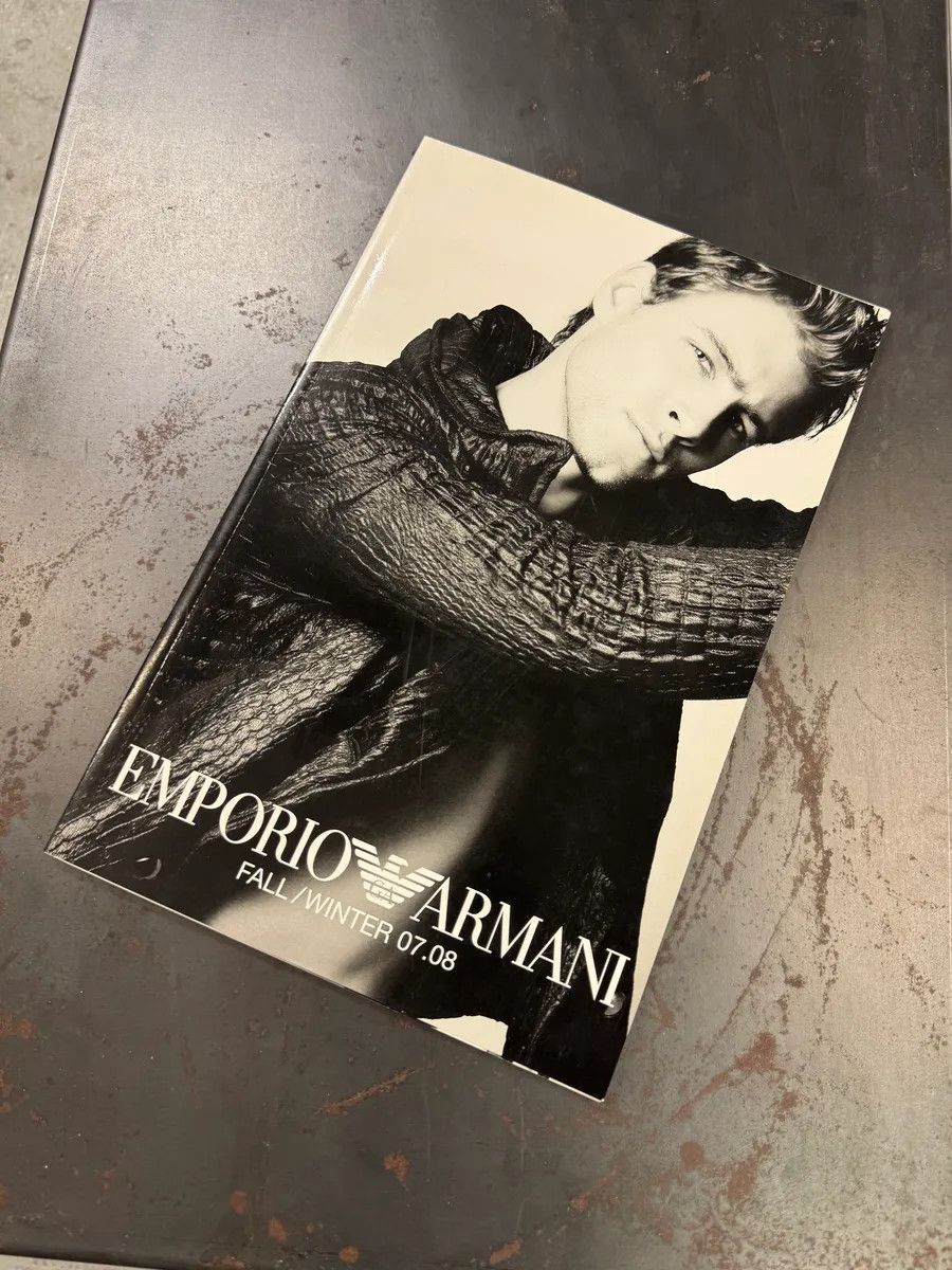 Emporio Armani FW2007 Emporio Armani Offcier Black Crocodile Effect Jacket Size US M / EU 48-50 / 2 - 13 Thumbnail