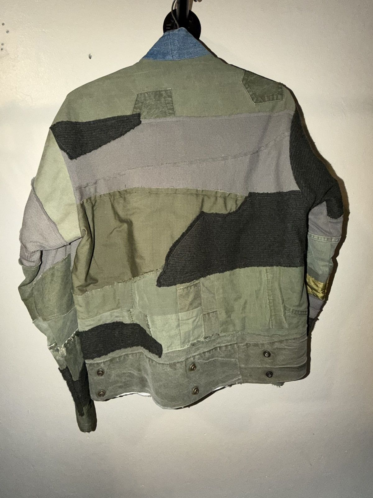 Greg Lauren Greg Lauren shawl-collar patchwork jacket Size US L / EU 52-54 / 3 - 4 Thumbnail