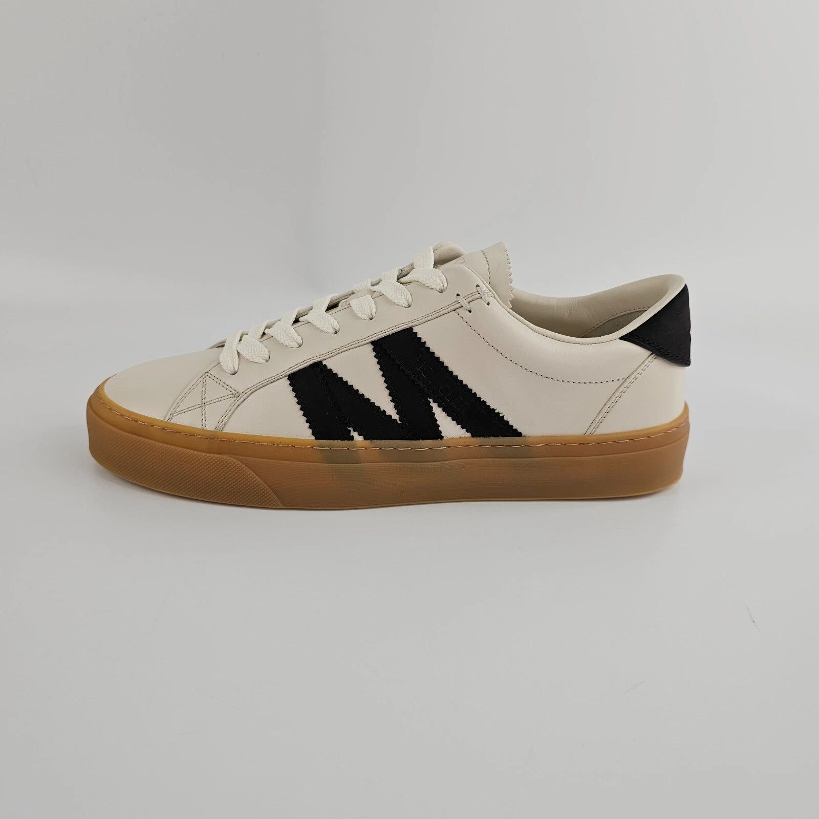 Moncler MONCLER Monaco2 Men's Beige Sneakers New Size US 6 / EU 39 - 7 Thumbnail