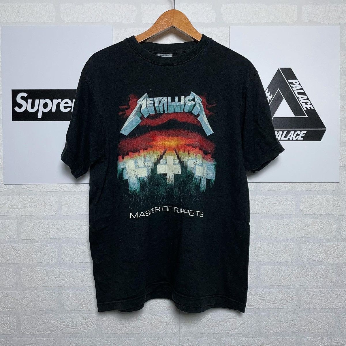 Band Tees Vintage Metallica 90's Master Of Puppets Promo Album Tee Size US M / EU 48-50 / 2 - 1 Thumbnail