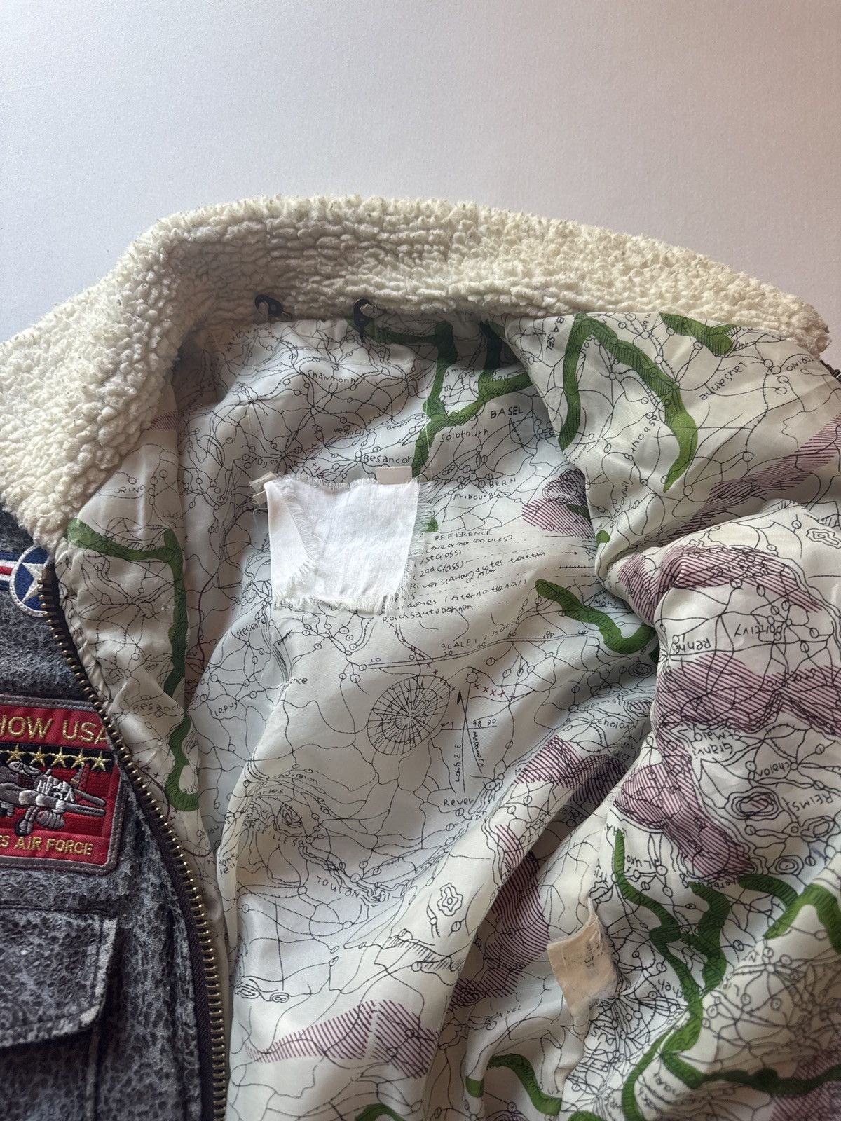 Other Up and away kids L USAF bomber jacket Size US XXS / EU 40 - 2 Thumbnail