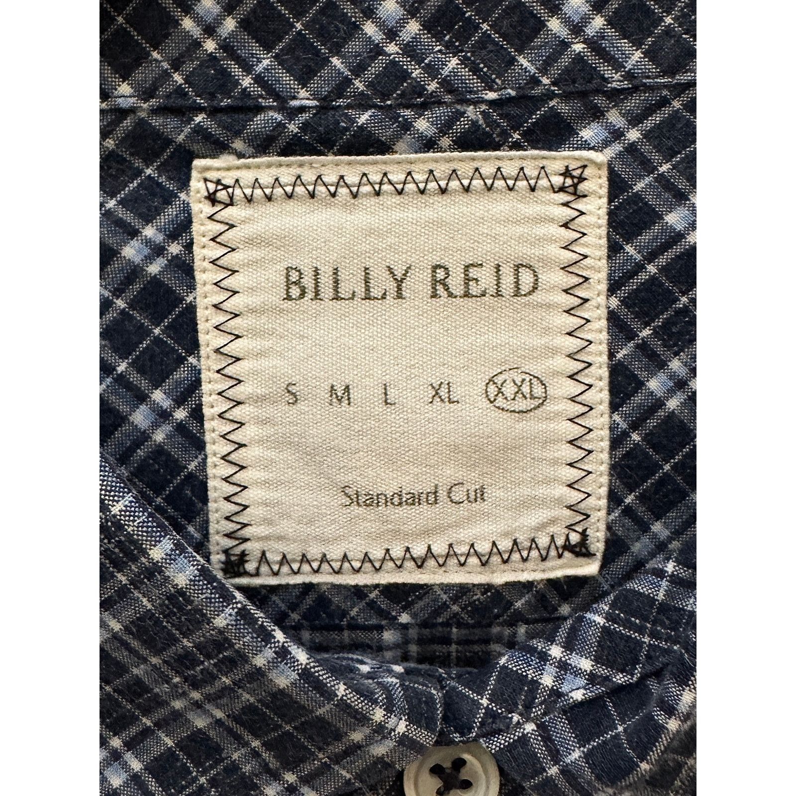Billy Reid Billy Reid Spread Collar Plaid Shirt Standard Cut Size US XS / EU 42 / 0 - 3 Thumbnail