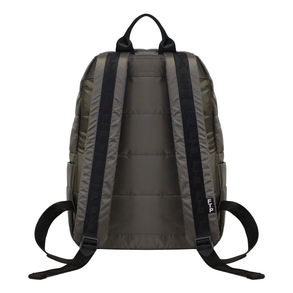 Fuck The Population FTP Puffer Backpack (OLIVE) Size ONE SIZE - 2 Thumbnail
