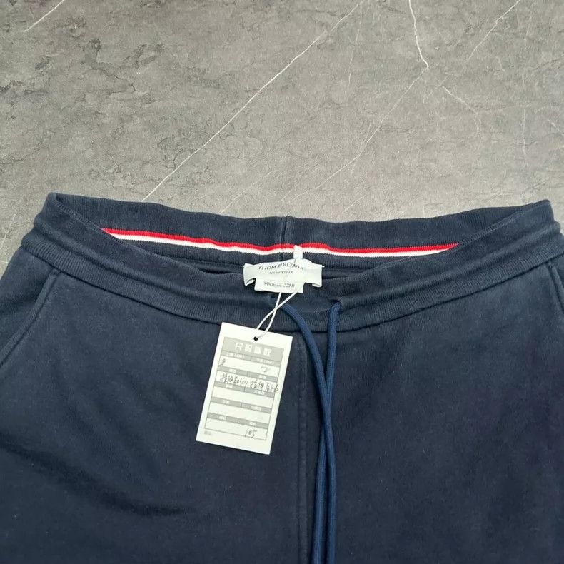 Thom Browne Thom Browne size2 Blue four bar pull cord tights Size US 26 / EU 42 - 3 Thumbnail