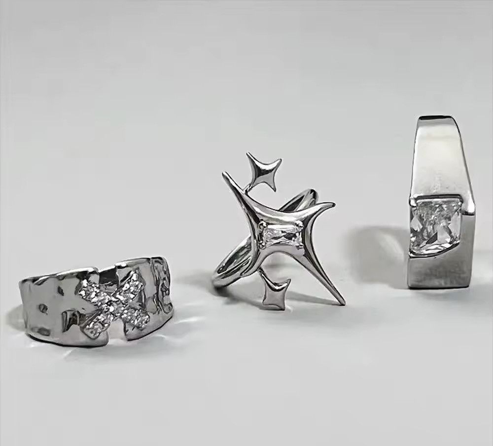 Jewelry Bundle 3 pieces Open Rings Size ONE SIZE - 2 Thumbnail