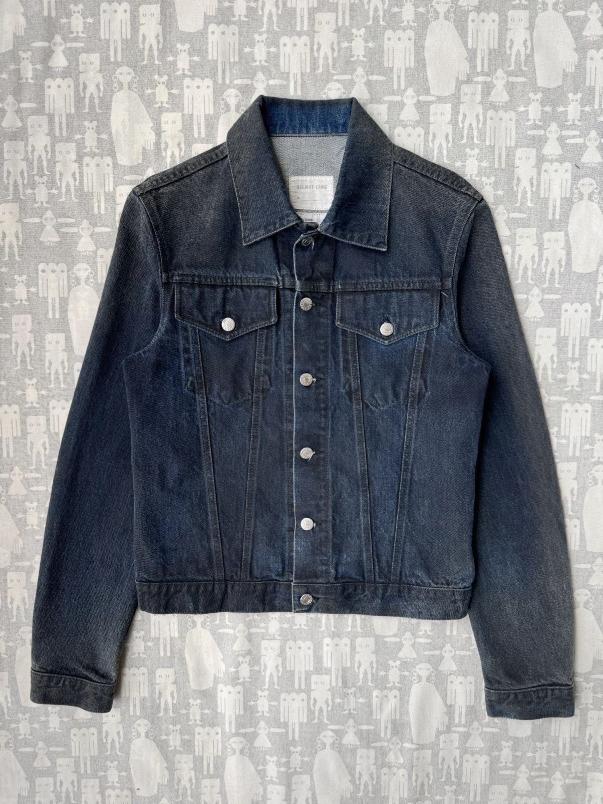 Helmut Lang Coated Denim Jacket | Grailed