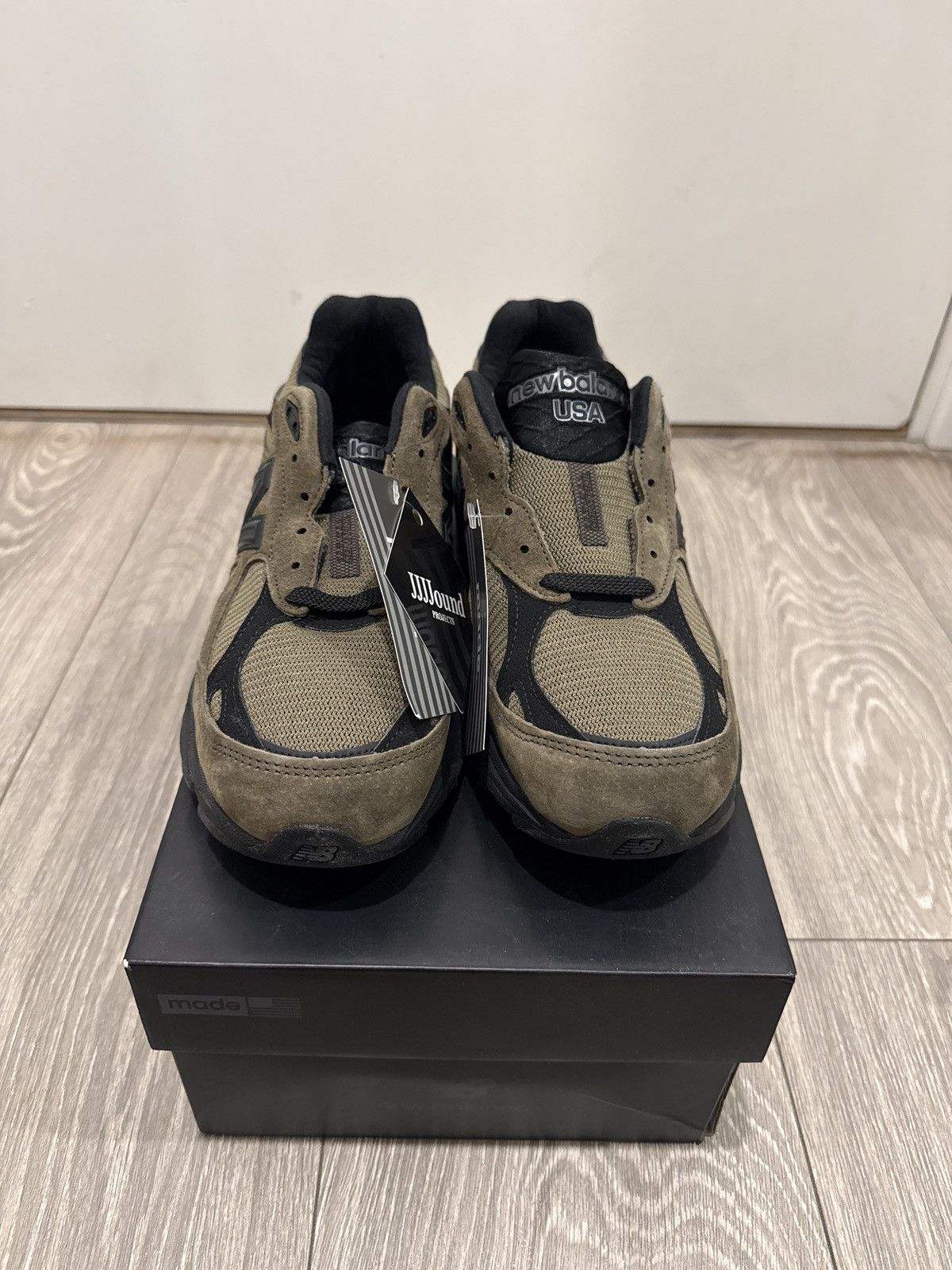 JJJJound × New Balance JJJJOUND x New Balance 990v3 Brown/Black Size US 8 / EU 41 - 2 Thumbnail