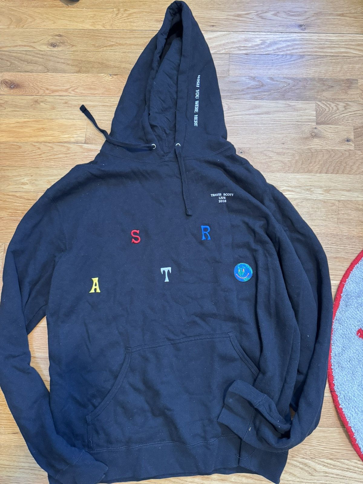 Travis Scott Astroworld Scattered Hoodie | Grailed