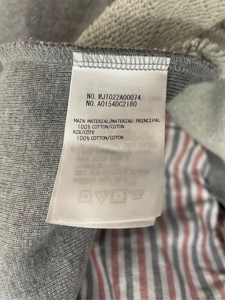 Thom Browne Gray zipper jacket and hoodie