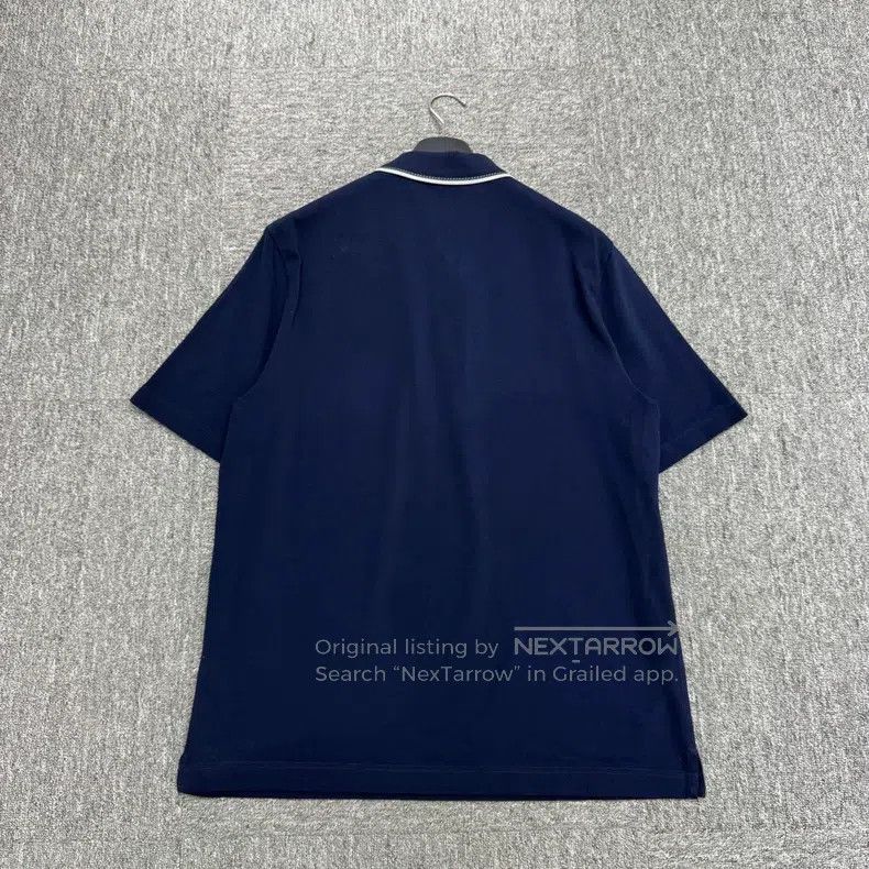 Hermes Hermes H embroidered letter polo shirt Size US XL / EU 56 / 4 - 6 Thumbnail