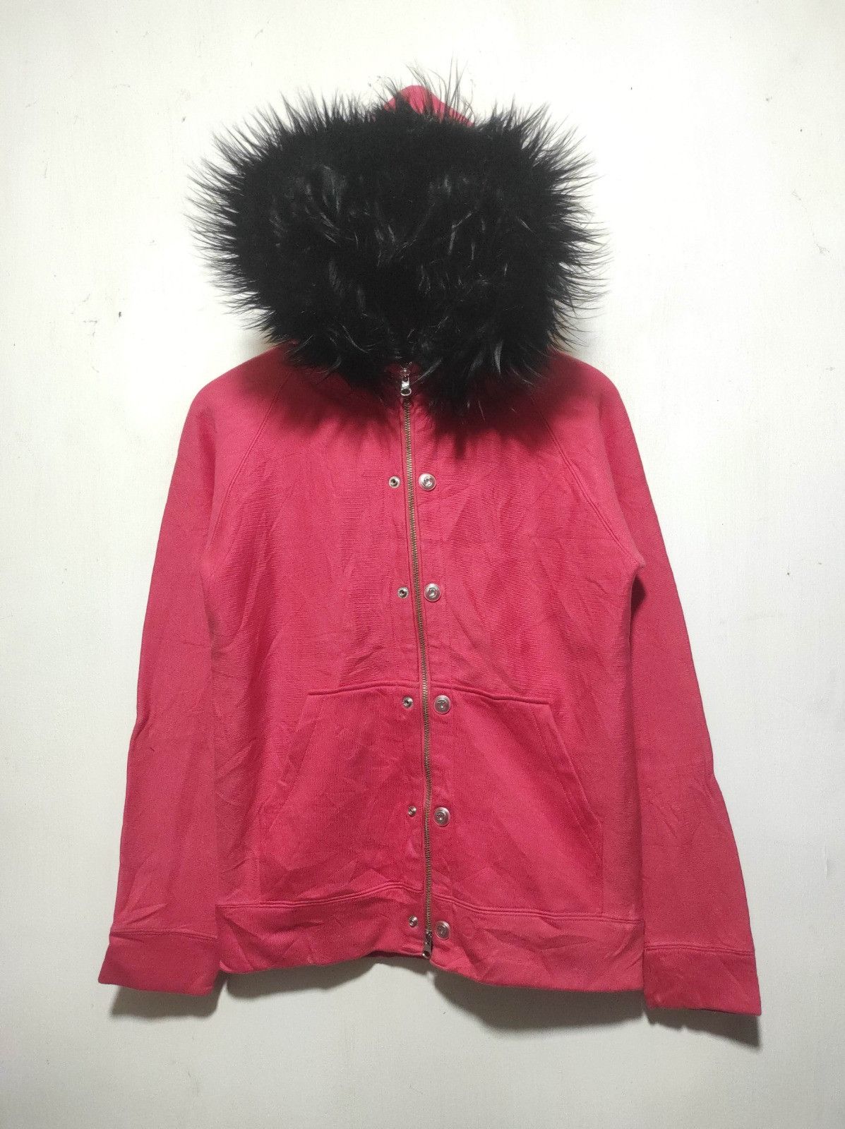 Japanese Brand Cynthia Company Limited for Ladies double zip fur hoodie Size M / US 6-8 / IT 42-44 - 2 Thumbnail
