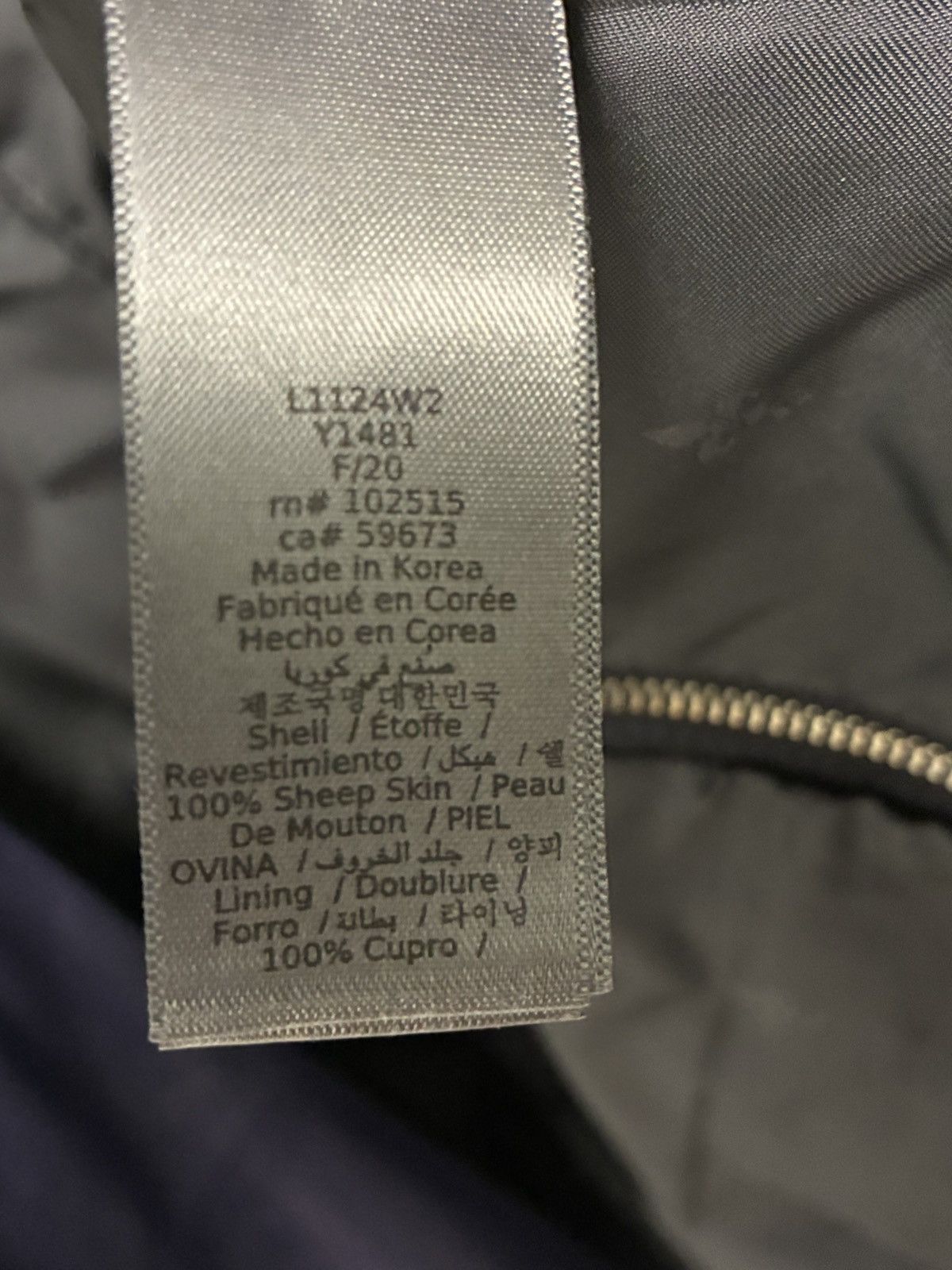 John Varvatos Sheepskin Zipper Jacket Eu 44 USA 34 small Size US S / EU 44-46 / 1 - 10 Thumbnail