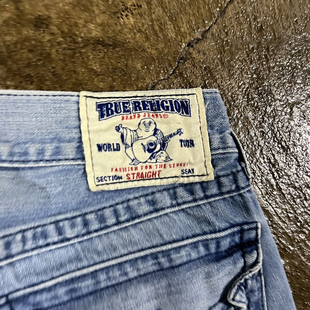 True Religion × Vintage Crazy Vintage Y2K True Religion Jeans Hip-Hop Skater Unique Size US 32 / EU 48 - 6 Thumbnail