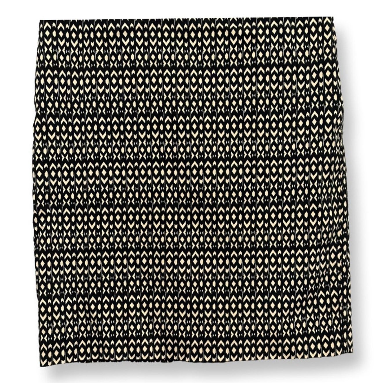 Other Margaret M Pencil Skirt Abstract Knee Length Black/Beige S Size 27" / US 4 / IT 40 - 3 Thumbnail