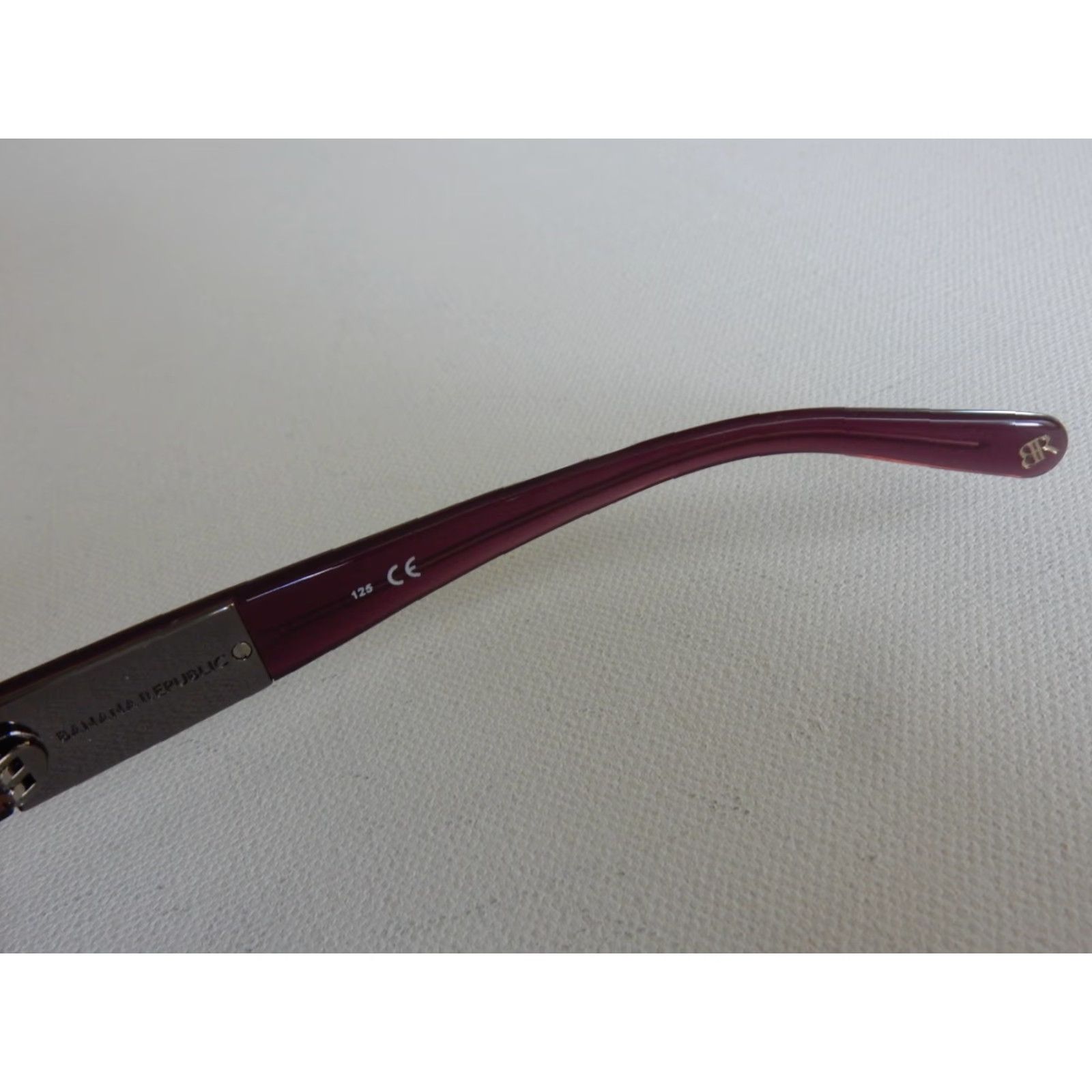 Banana Republic Banana Republic Women Sunglasses Frames Only 57mm Purple Prescription Keepsake Size ONE SIZE - 5 Thumbnail