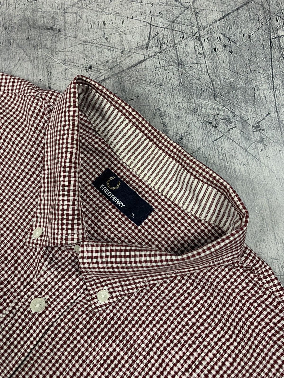 Fred Perry Fred Perry Checkered Striped Shirt designer casual Size US XL / EU 56 / 4 - 5 Thumbnail