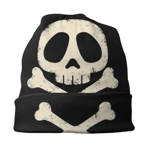 VIBE Harlock Vintage 3d Print Beanies Cap Size ONE SIZE - 1 Thumbnail