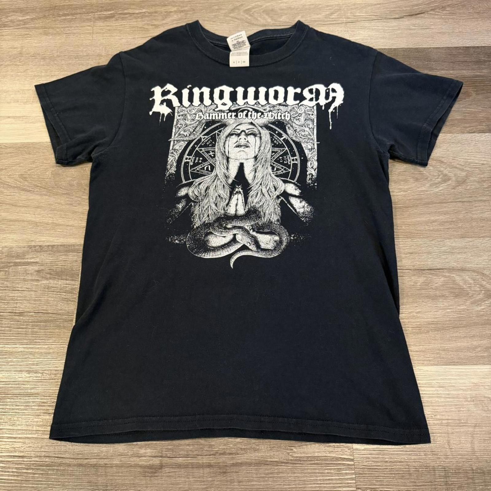 Gildan ringworm hammer of the witch t shirt 2014 Small Size US S / EU 44-46 / 1 - 3 Thumbnail