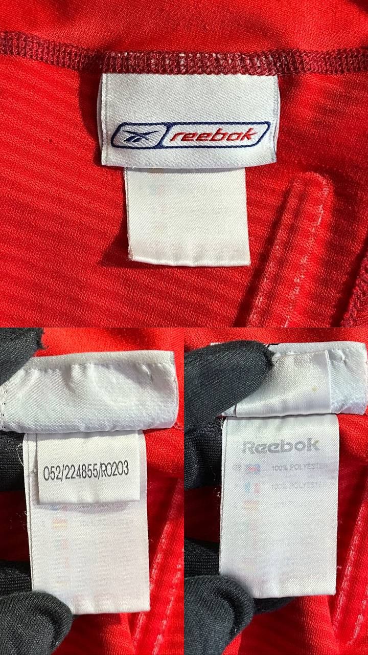 Reebok Liverpool Home 2002 2004 Reebok Football Shirt Jersey Soccer Size US XXS / EU 40 - 10 Thumbnail
