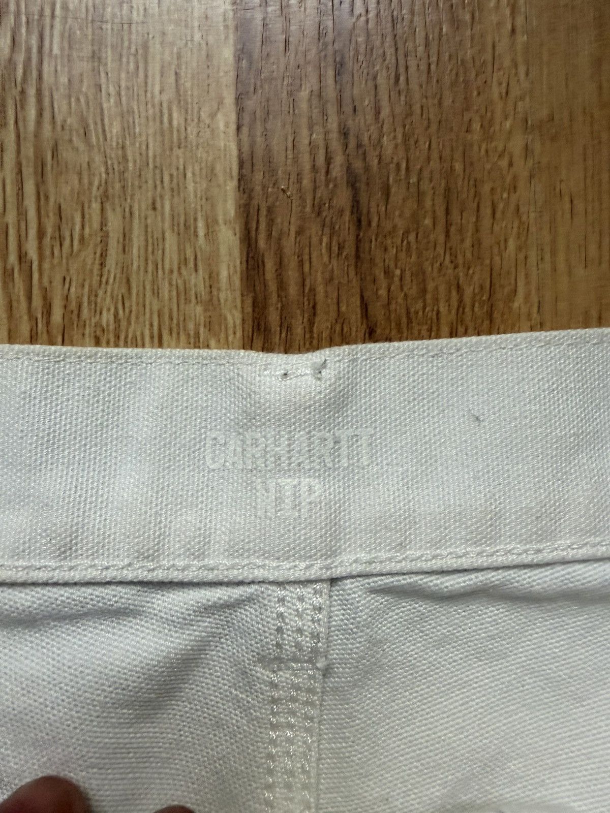 Vintage carhart wip white carpenter jeans Size US 32 / EU 48 - 5 Thumbnail