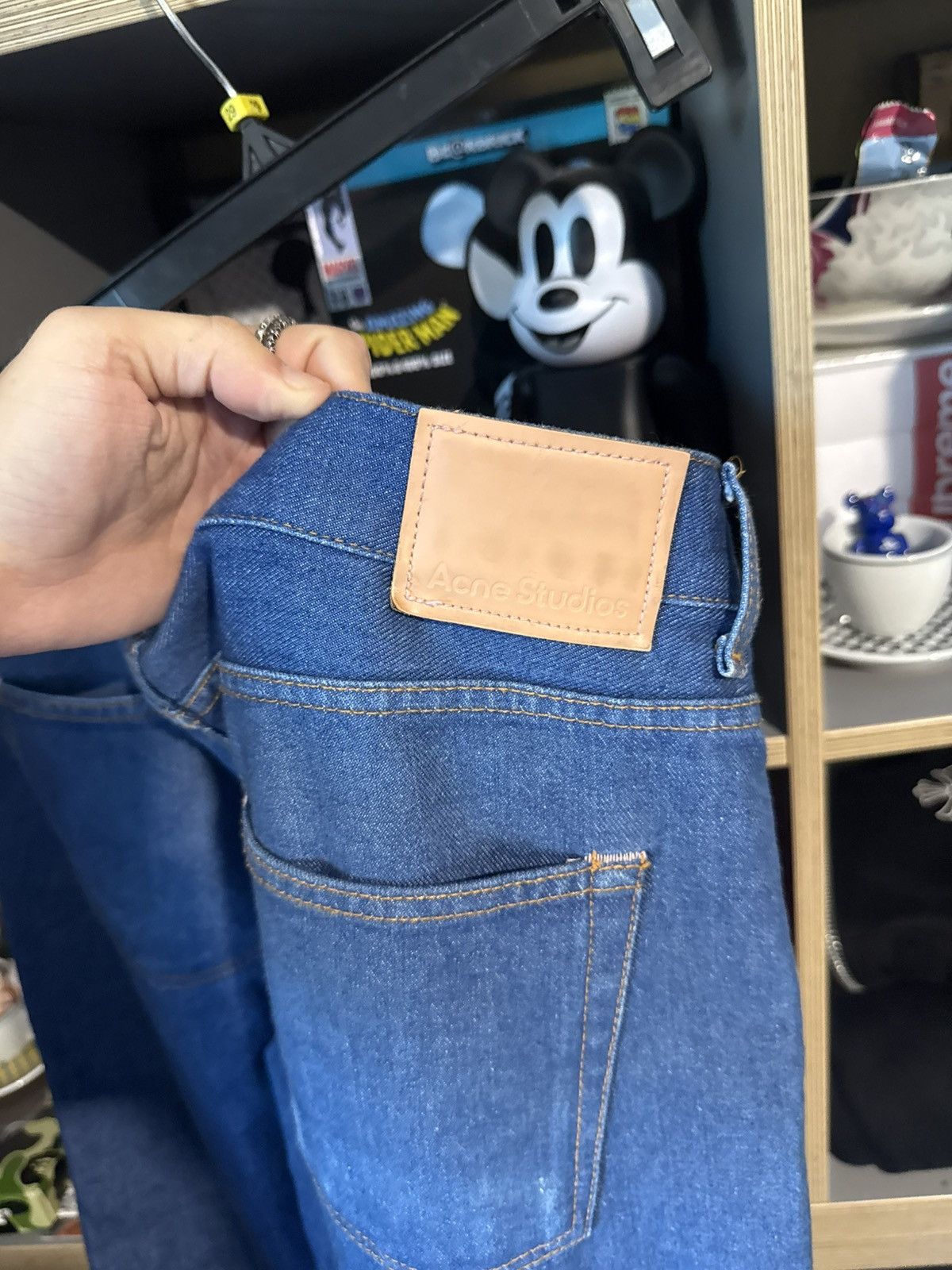 Acne Studios Acne Studios 2004 FN Uniform LH Aquelli Blue Jeans Size US 31 - 5 Thumbnail
