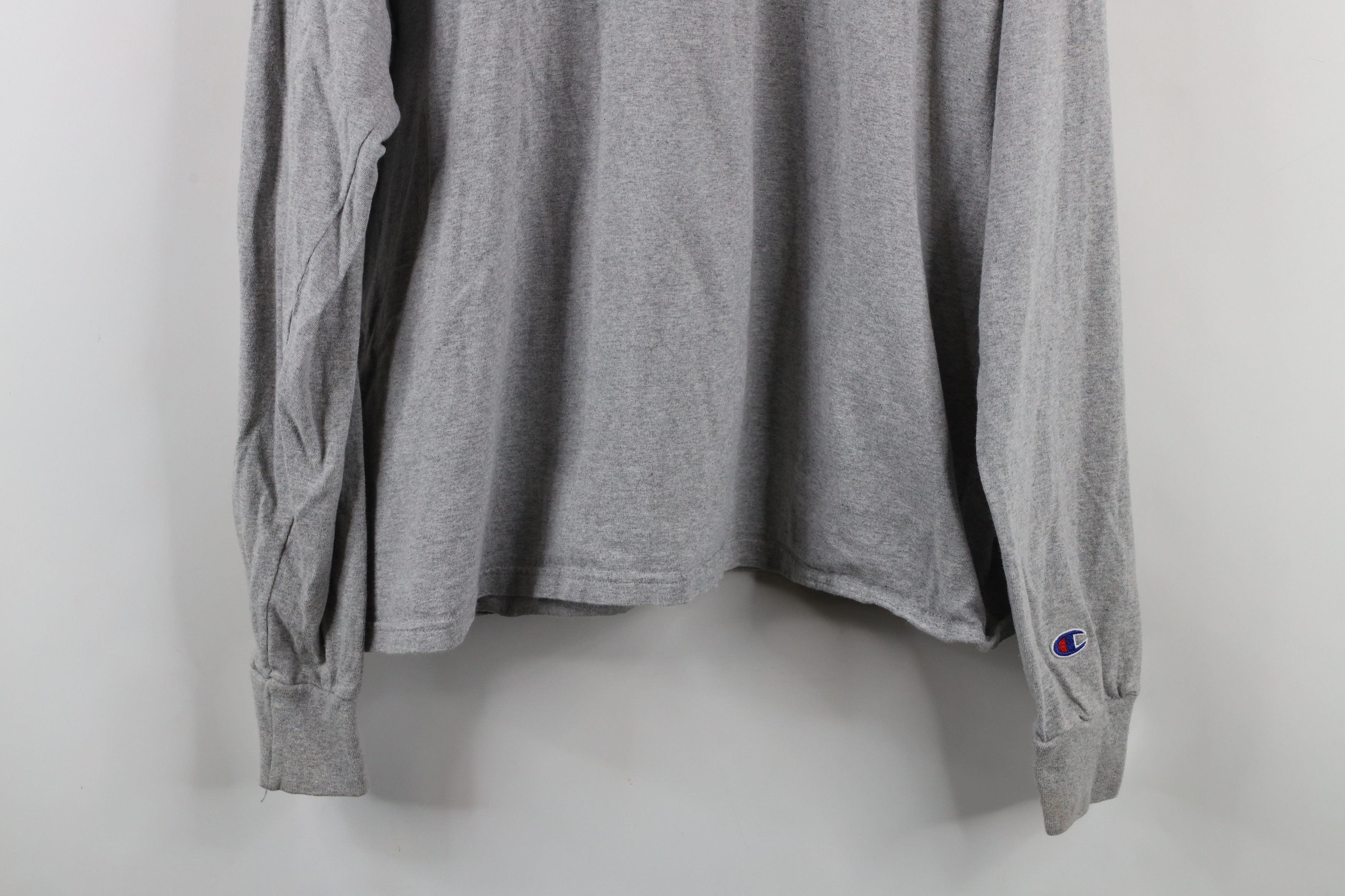 Champion × Vintage Vintage 90s Champion Logo Long Sleeve Turtleneck T-Shirt Size US M / EU 48-50 / 2 - 3 Thumbnail