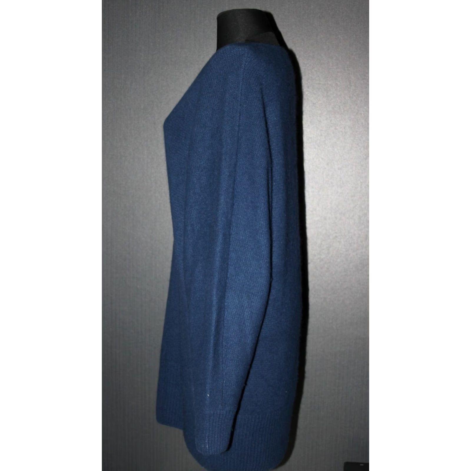 Tiger of Sweden Tiger of Sweden Shirt Womens Wool Angora Long Jumper Sweater M Navy Size M / US 6-8 / IT 42-44 - 3 Thumbnail