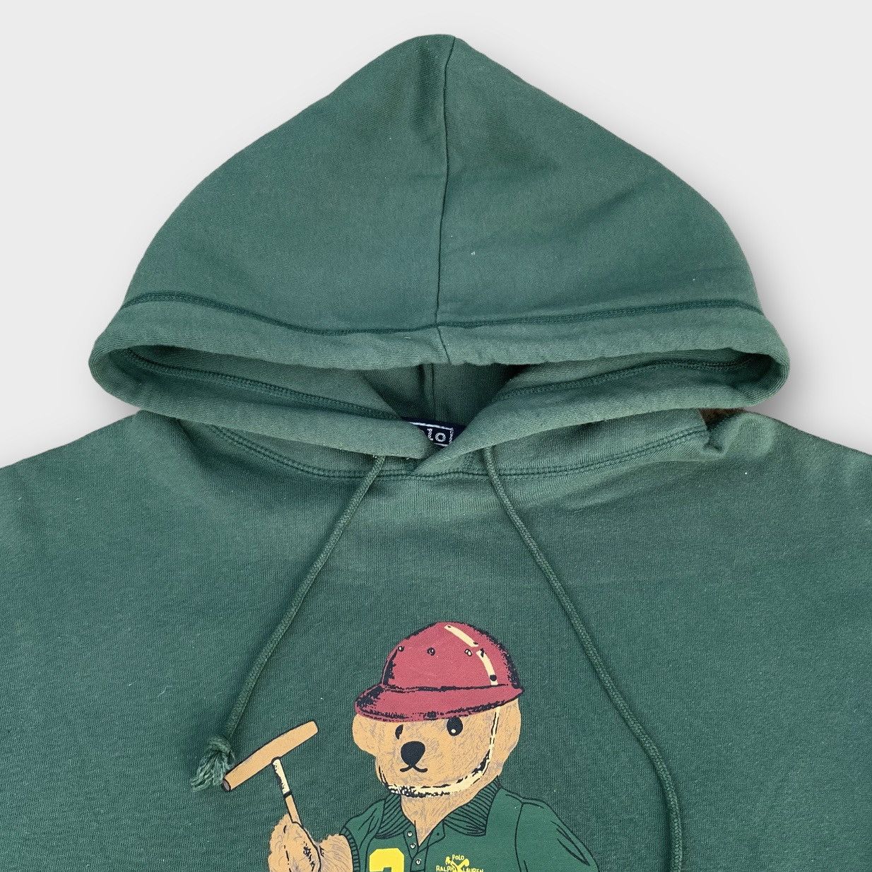 Polo Ralph Lauren Vintage 90s Polo Bear Ralph Lauren Hoodie Size L / US 10 / IT 46 - 6 Thumbnail