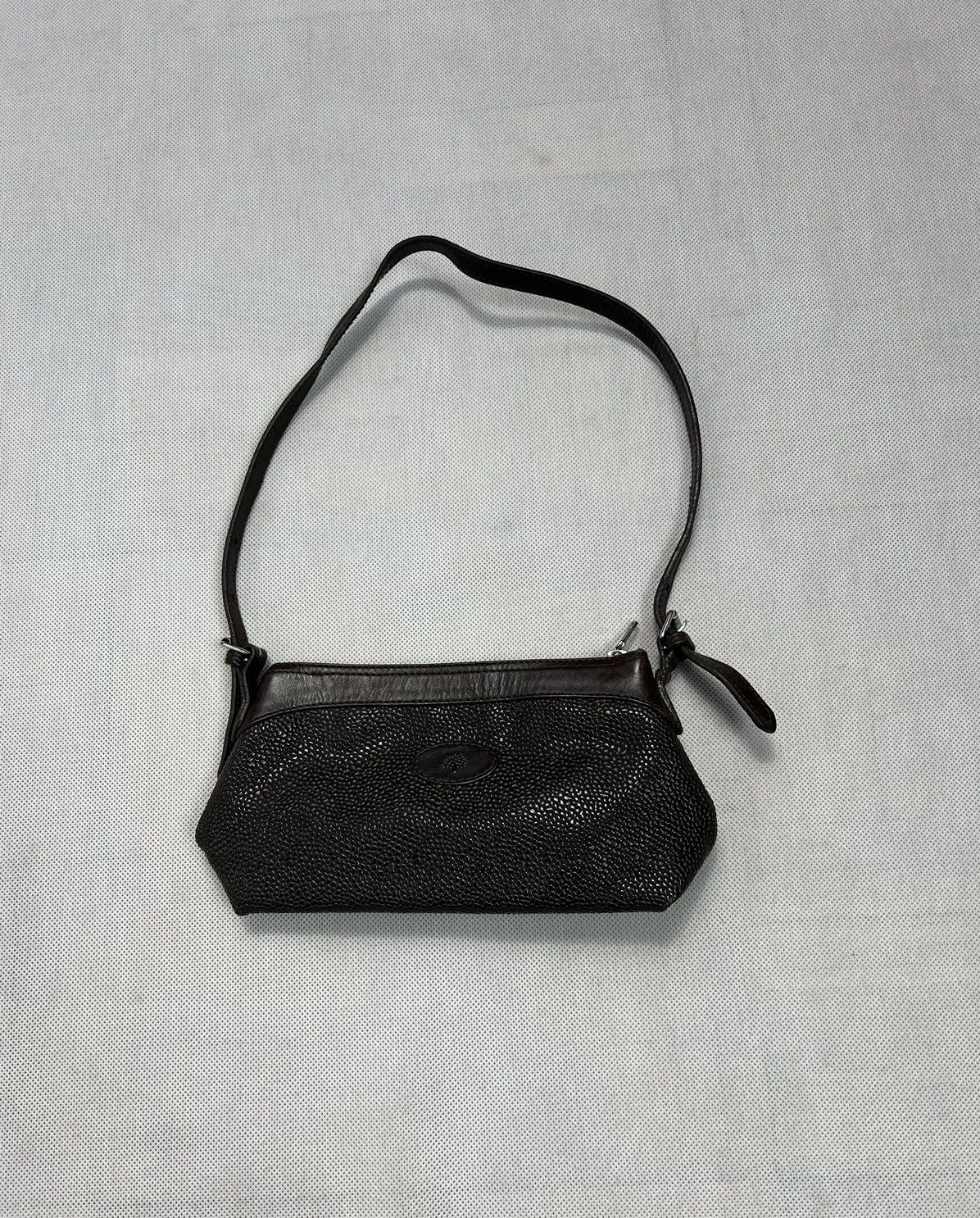 Mulberry Handbag Mulberry Brown Leather Congo Rare Croc Riri Size ONE SIZE - 1 Thumbnail