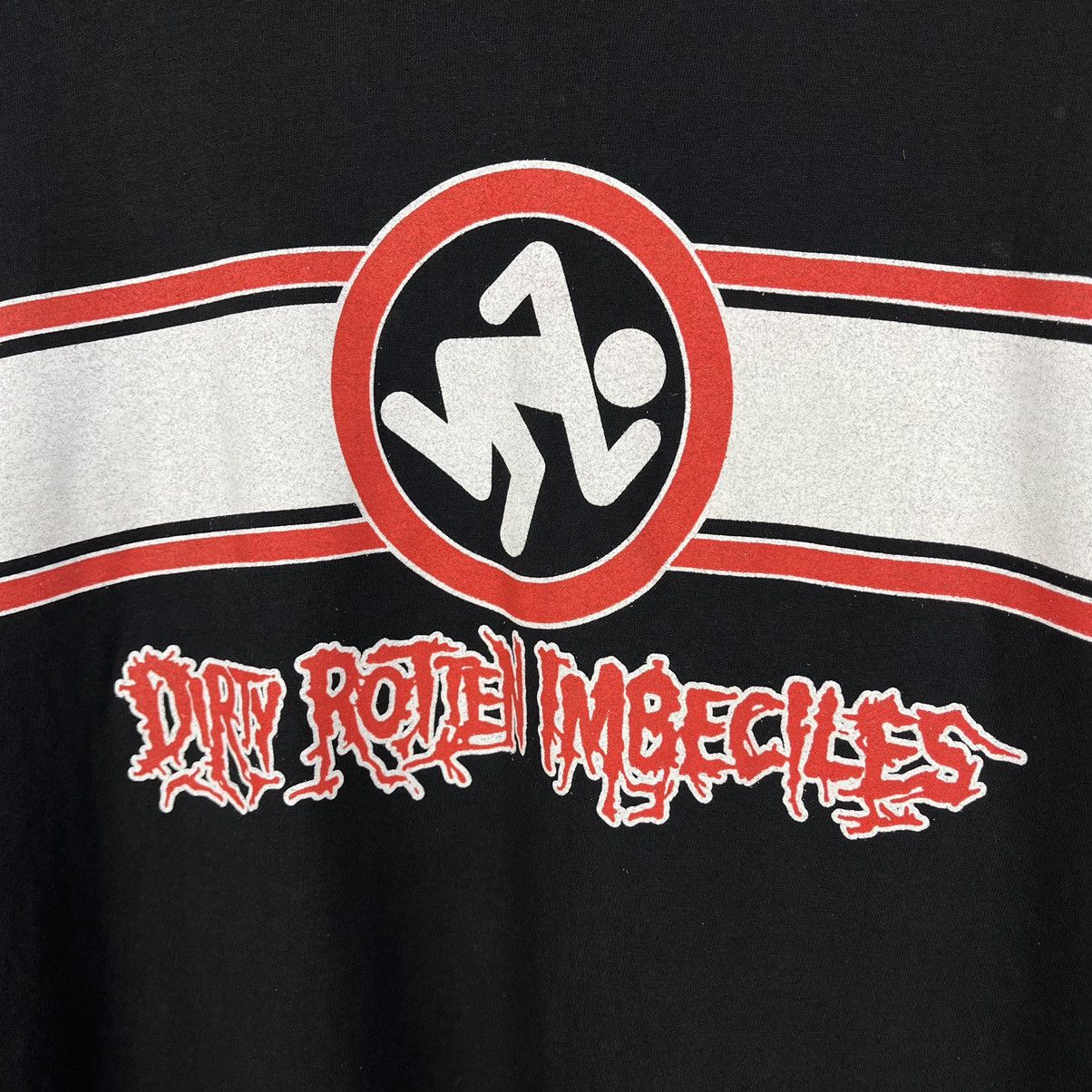Band Tees Vintage Dirty Rotten Imbeciles DRI rare tour longsleeve 2004 Size US L / EU 52-54 / 3 - 2 Thumbnail