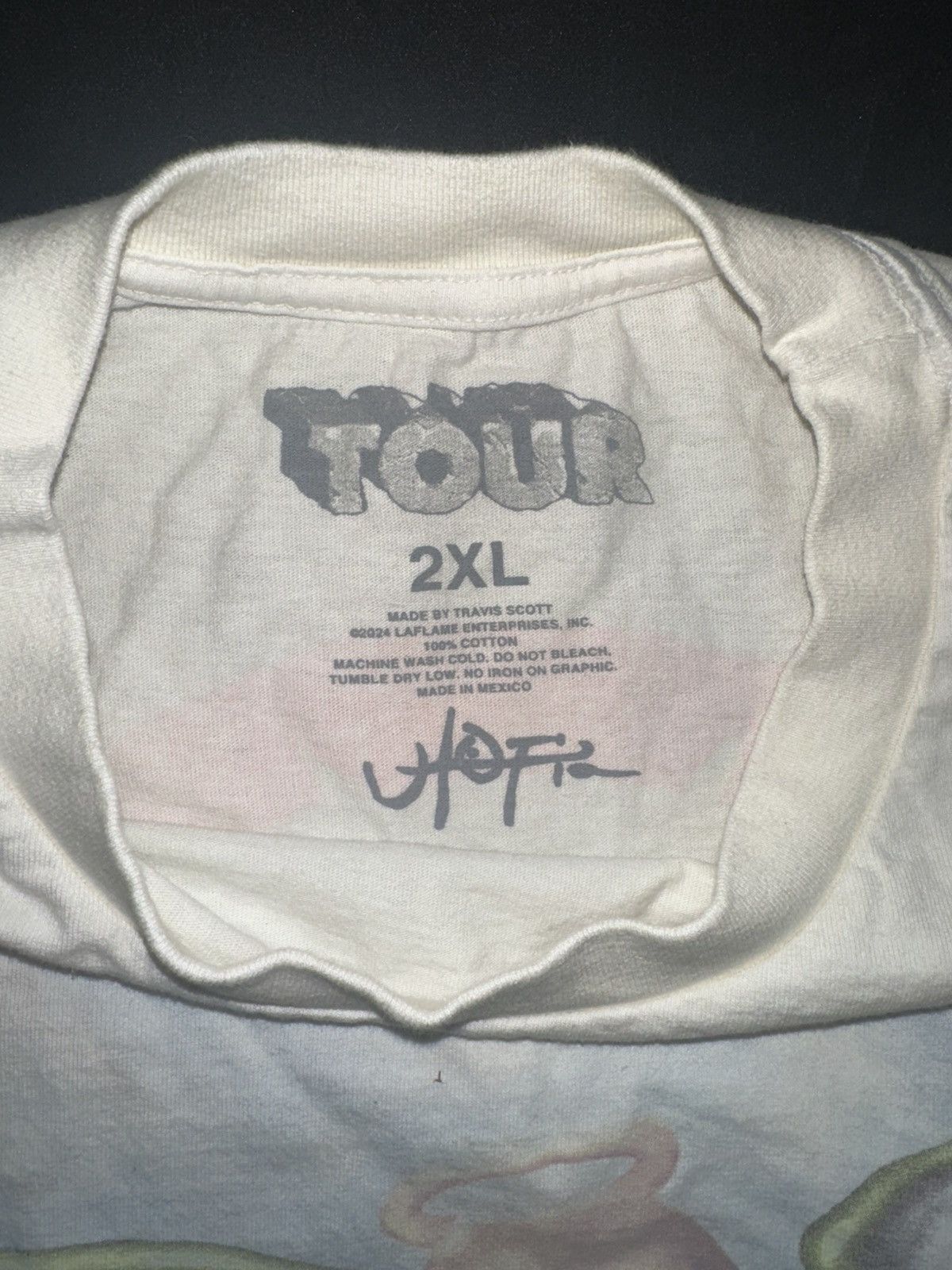 Travis Scott Travis Scott Utopia Circus Maximus 2024 Tour III Tee Size US XXL / EU 58 / 5 - 3 Thumbnail