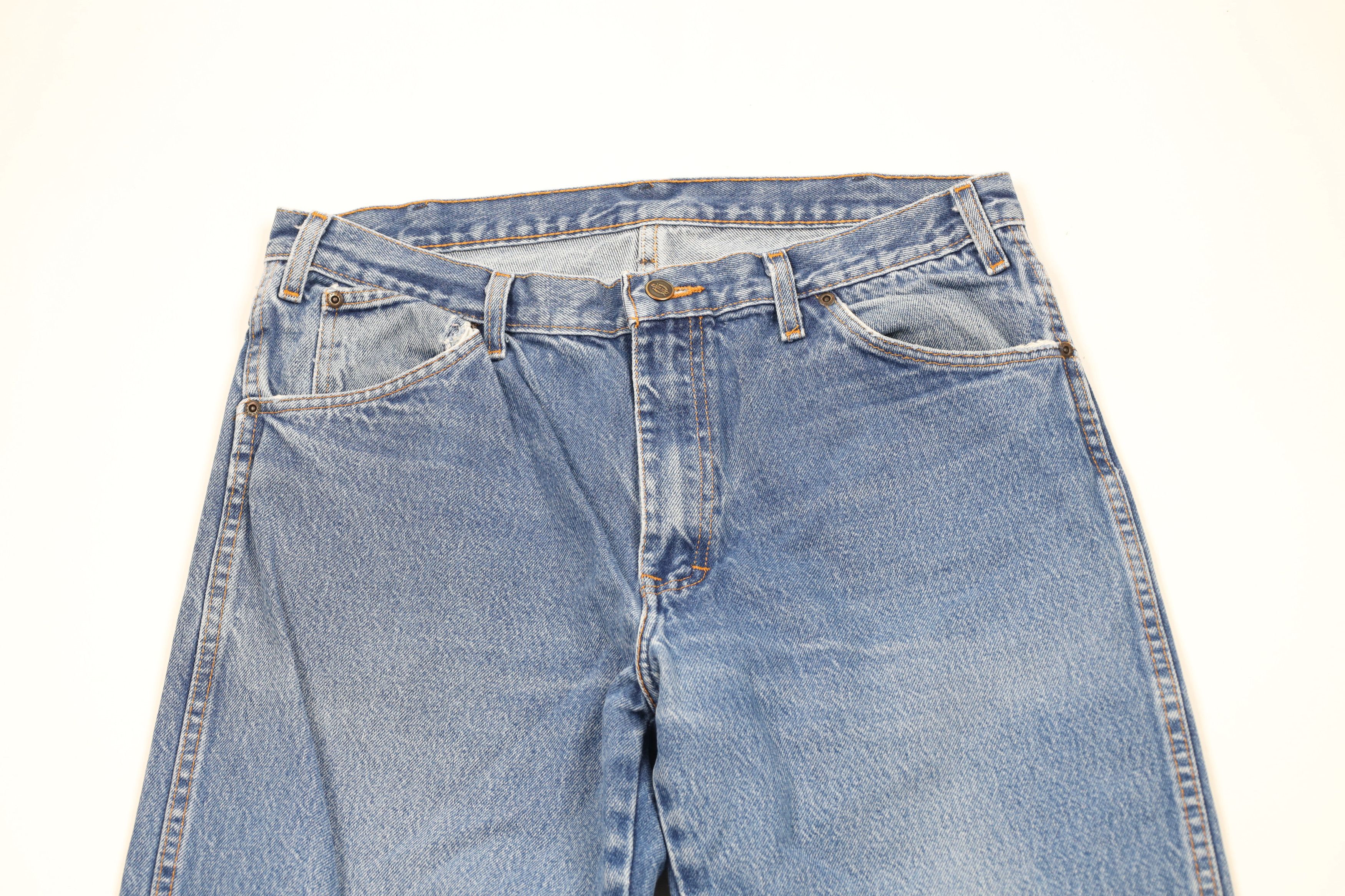 Dickies × Vintage Vintage Y2K Dickies Regular Fit Denim Jeans Blue Cotton Size US 36 / EU 52 - 2 Thumbnail