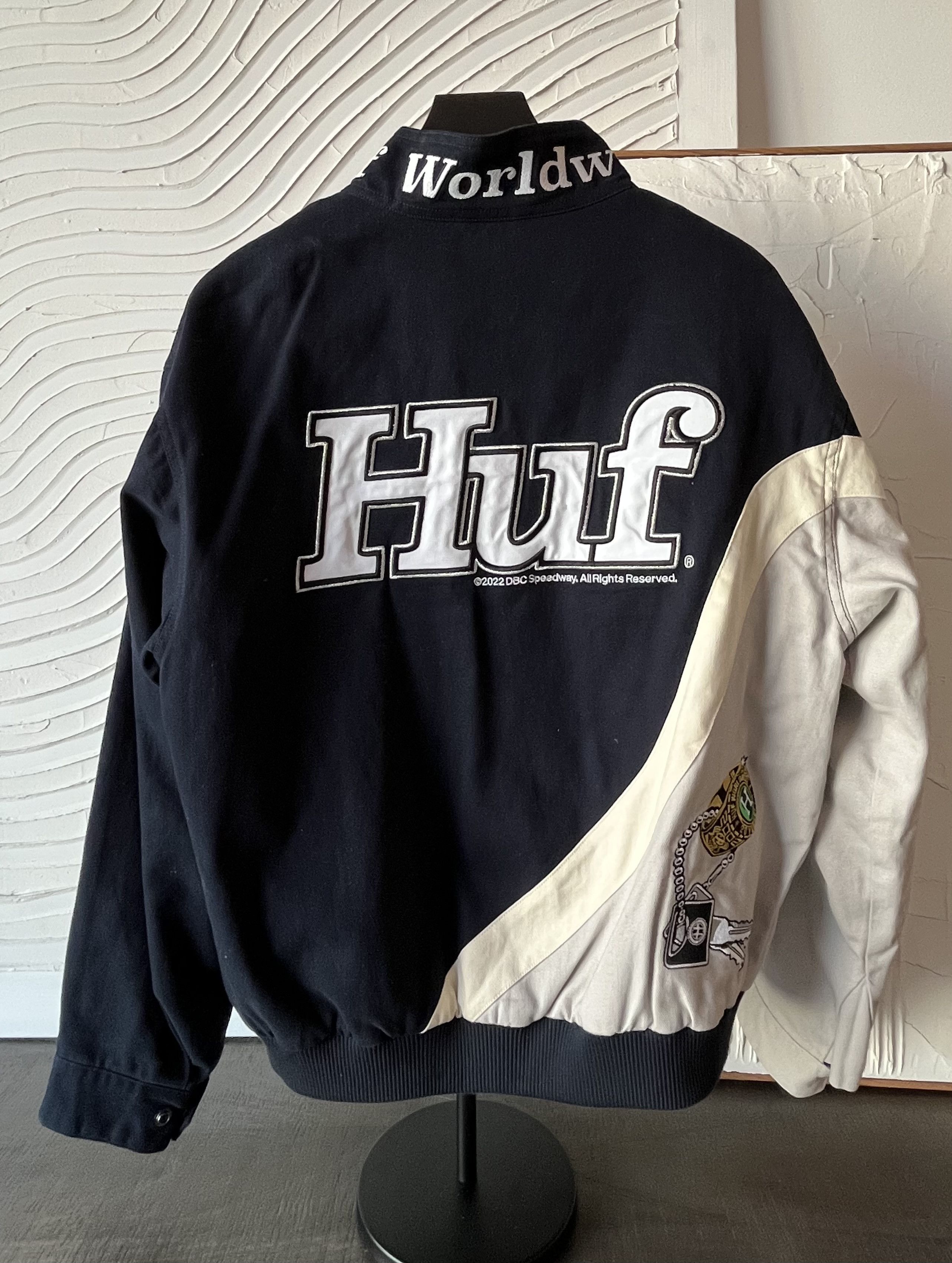 Huf Men’s HUF Daytona Racing Jacket - Medium Size US M / EU 48-50 / 2 - 2 Thumbnail