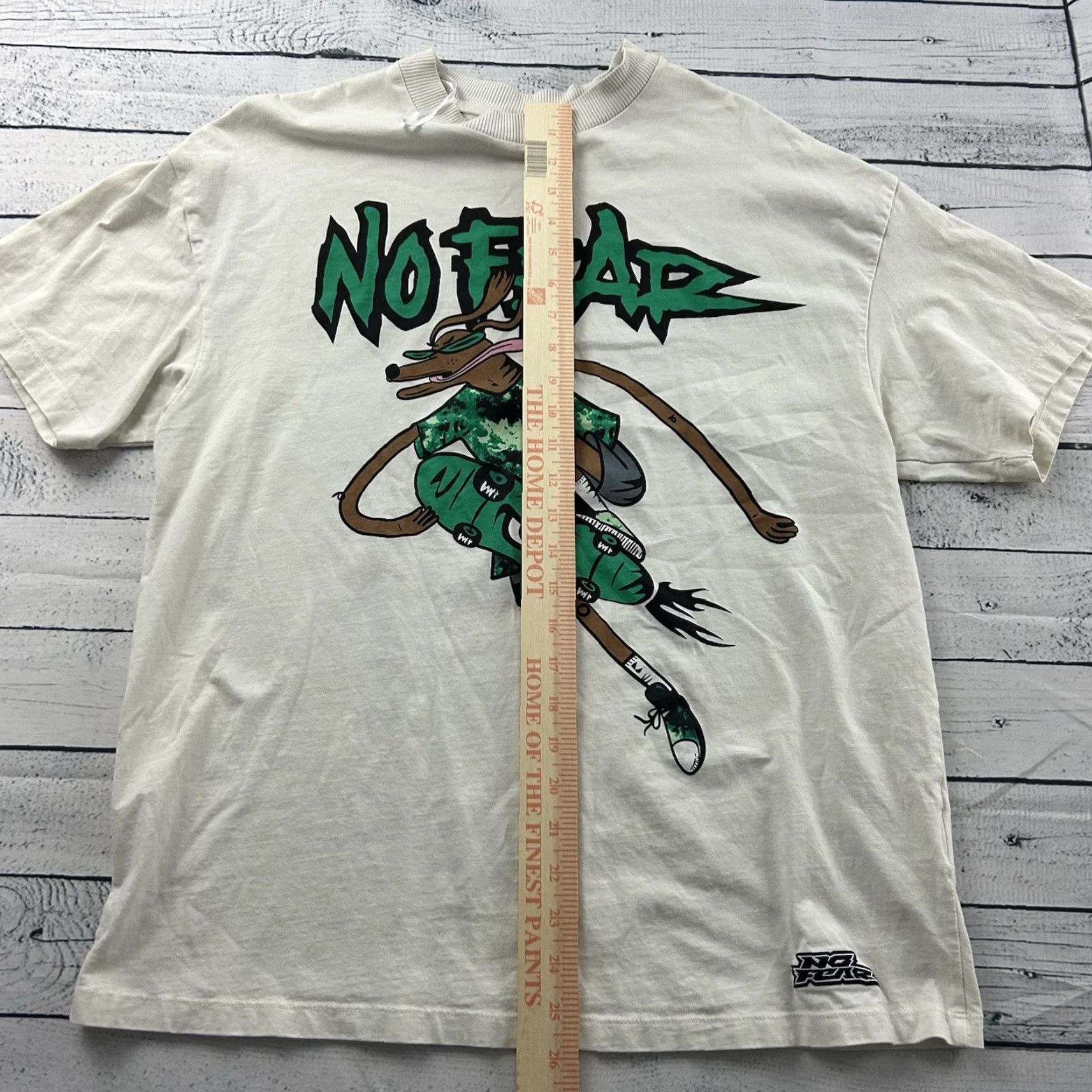 H&M No Fear H&M Short Sleeve T Shirt Men's XS Ivory Size US XS / EU 42 / 0 - 4 Thumbnail