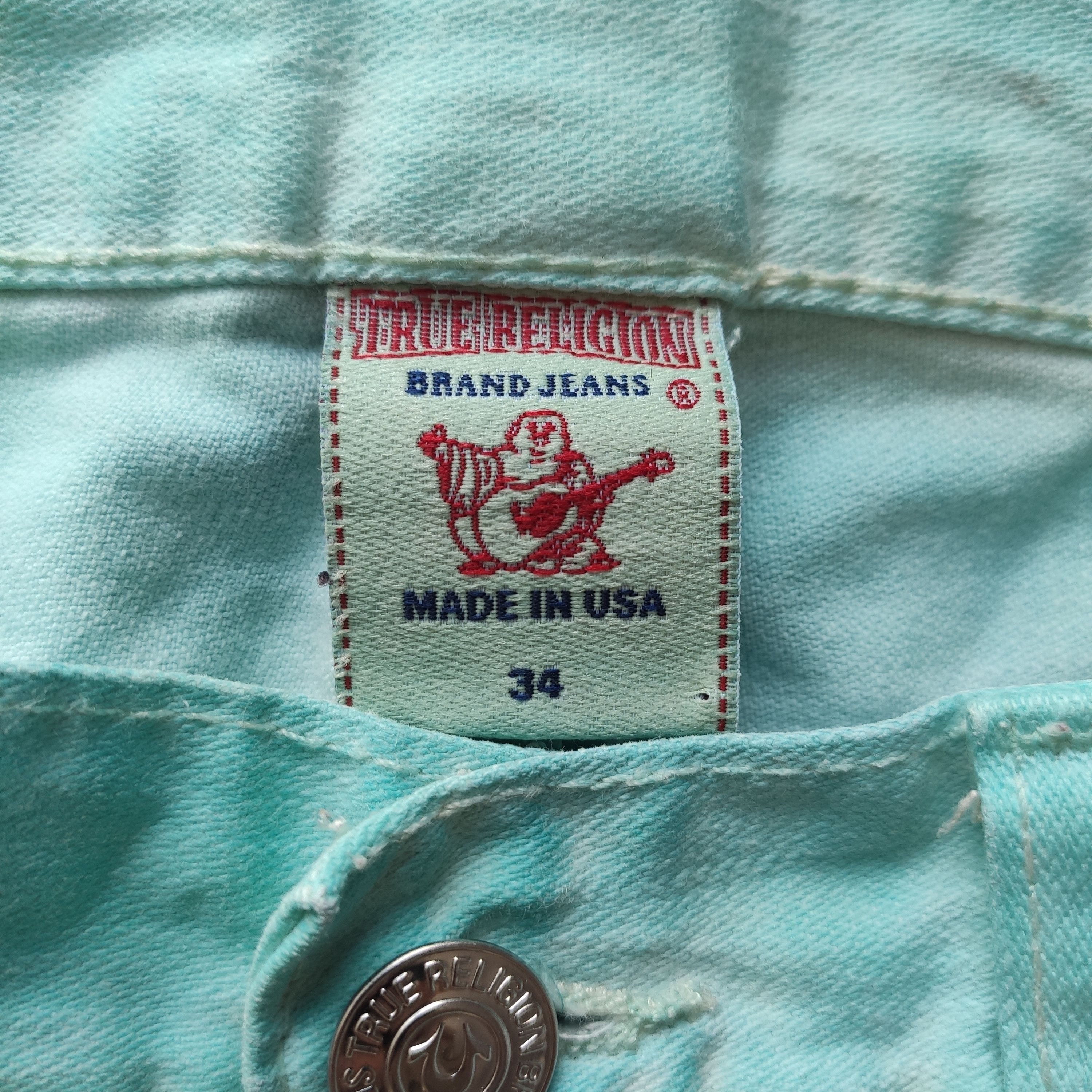 True Religion True Religion Geno Jeans Size US 34 / EU 50 - 7 Thumbnail