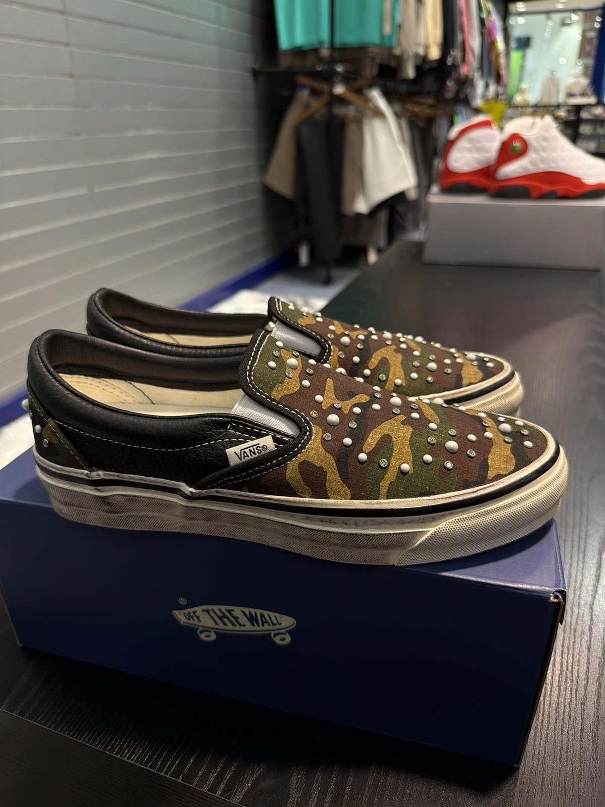 Vans VANS LX Slip On 98 'Pearlized Pack' Camouflage Canvas Size 8 Size US 8 / EU 41 - 2 Thumbnail