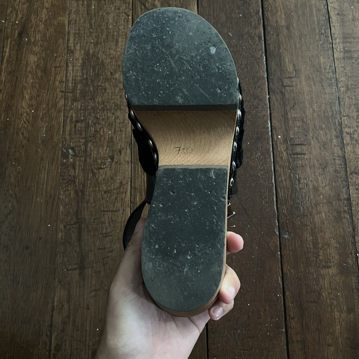 Alexander McQueen Alexander Mcqueen Flatform Clogs Size US 7 / IT 37 - 11 Thumbnail