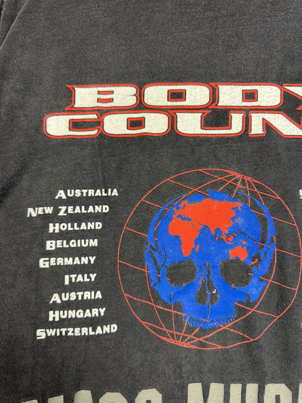 Band Tees Vntg Body Count Born Dead Tour 1993 1994 Longsleeve T-Shirt Size US XL / EU 56 / 4 - 18 Thumbnail