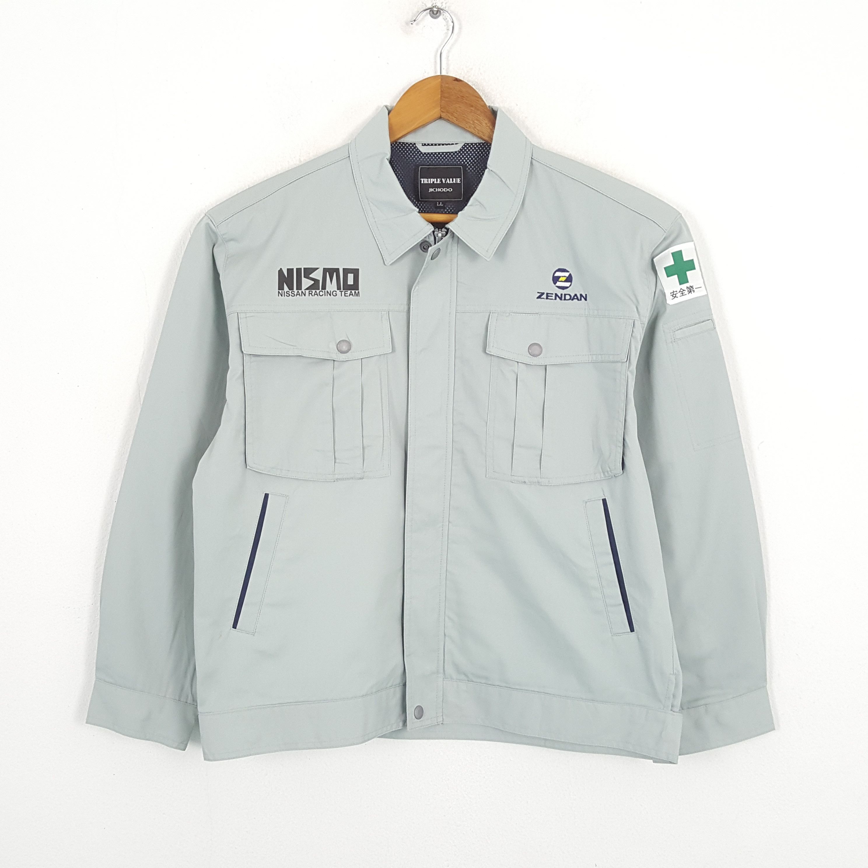 Japanese Brand × Vintage Vintage NISMO NISAAN RACING TEAM Japanese Custom Jacket Size US L / EU 52-54 / 3 - 3 Thumbnail