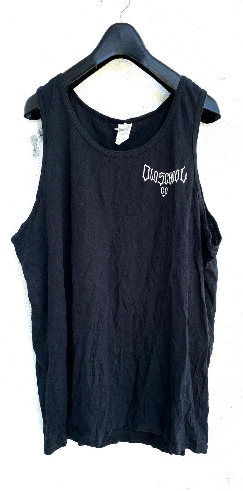 Gildan Vintage OLD SCHOOL CO Sleeveless Backhit Prints Size US XL / EU 56 / 4 - 2 Thumbnail