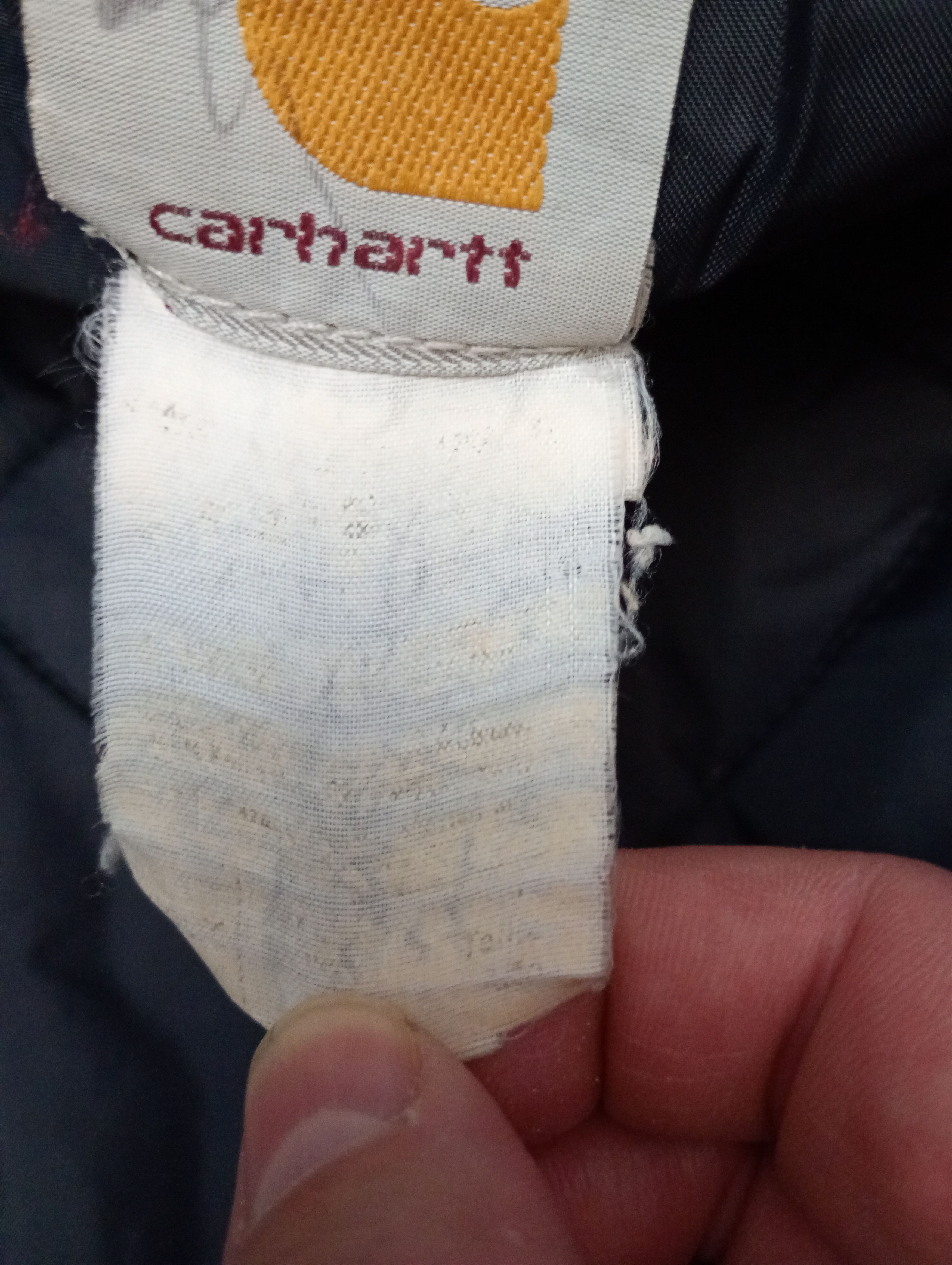 Carhartt Carhartt Quilt Lined Canvas Black Work Jacket Size US XXL / EU 58 / 5 - 17 Thumbnail