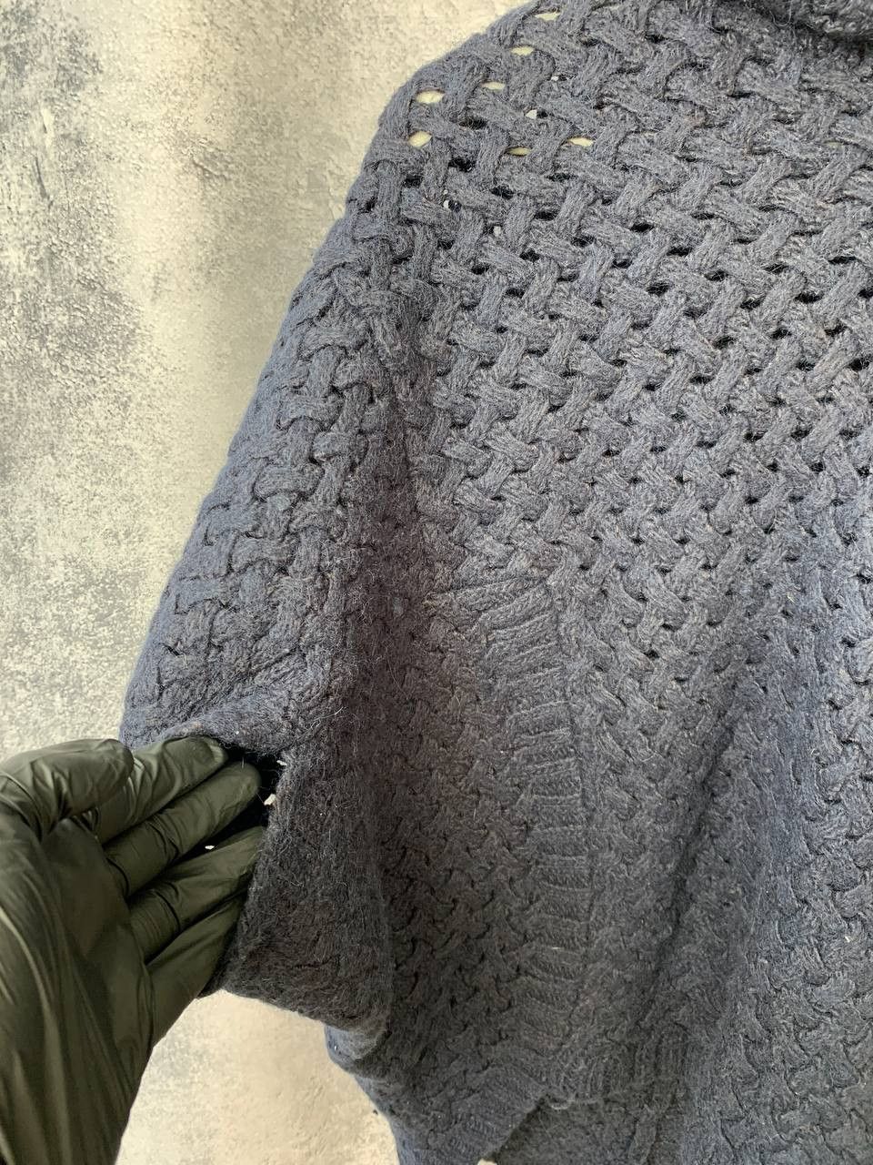 Massimo Dutti Massimo Dutti Turtle Neck KNIT Poncho Sweater Tunic Alpaca Size M / US 6-8 / IT 42-44 - 6 Thumbnail