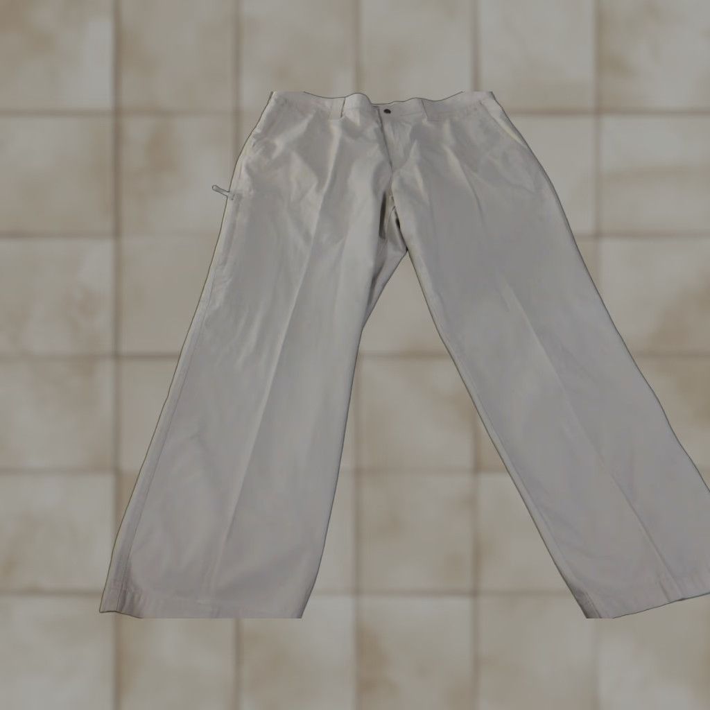 Vintage Columbia Pants Mens 36x31 Beige Lightweight Nylon Cargo Pockets Outdoor Hiking Workwear Casual Travel Size US 36 / EU 52 - 1 Thumbnail