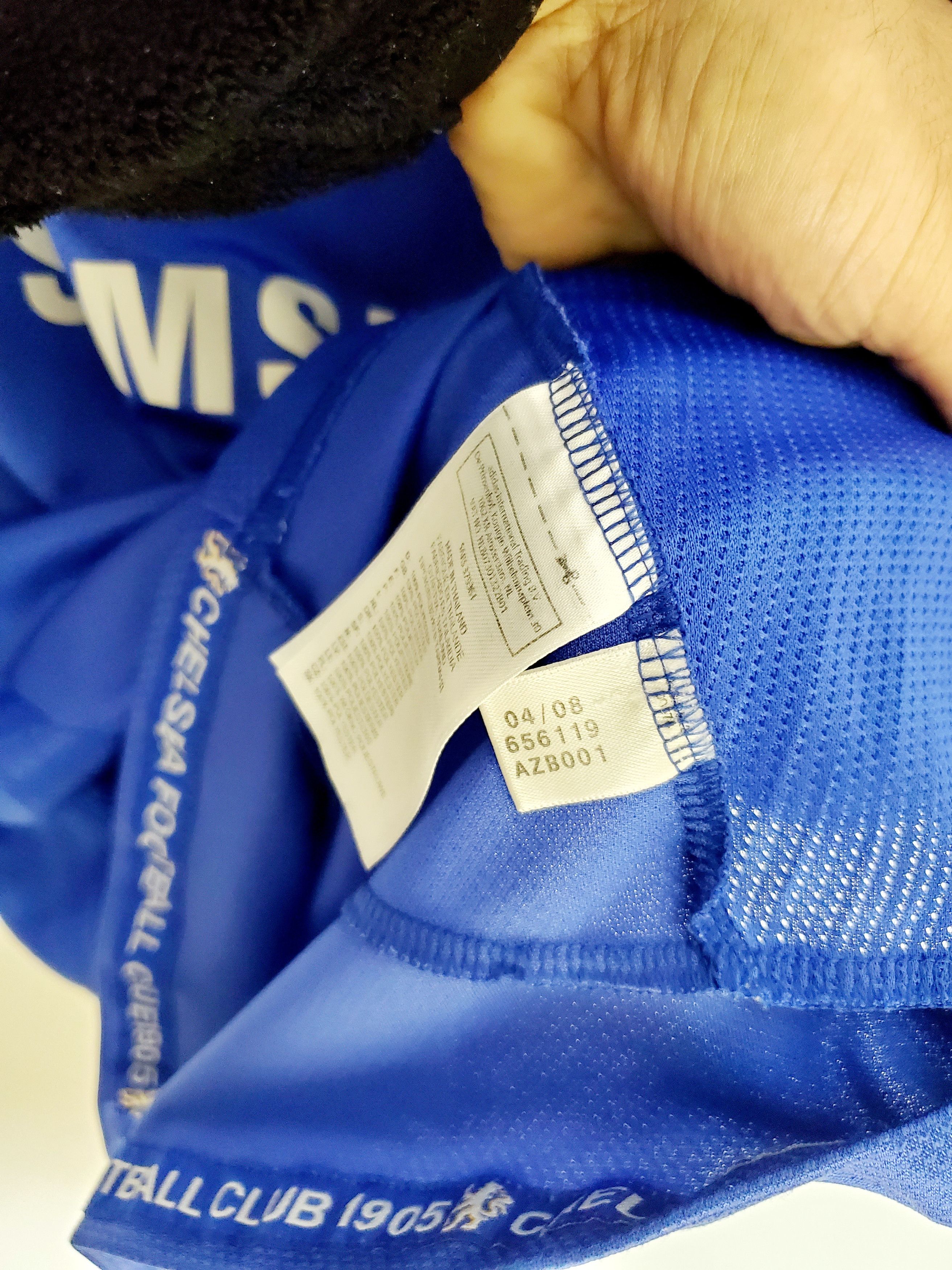 Adidas × Chelsea Soccer 2008-09 Chelsea adidas Womens Home Shirt J.Cole #10 M Size M / US 6-8 / IT 42-44 - 7 Thumbnail