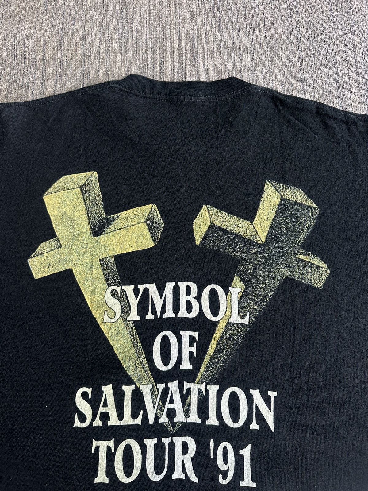 Band Tees Vintage 90’s Armored Saint Symbol of Salvation Band Rock Size US L / EU 52-54 / 3 - 2 Thumbnail
