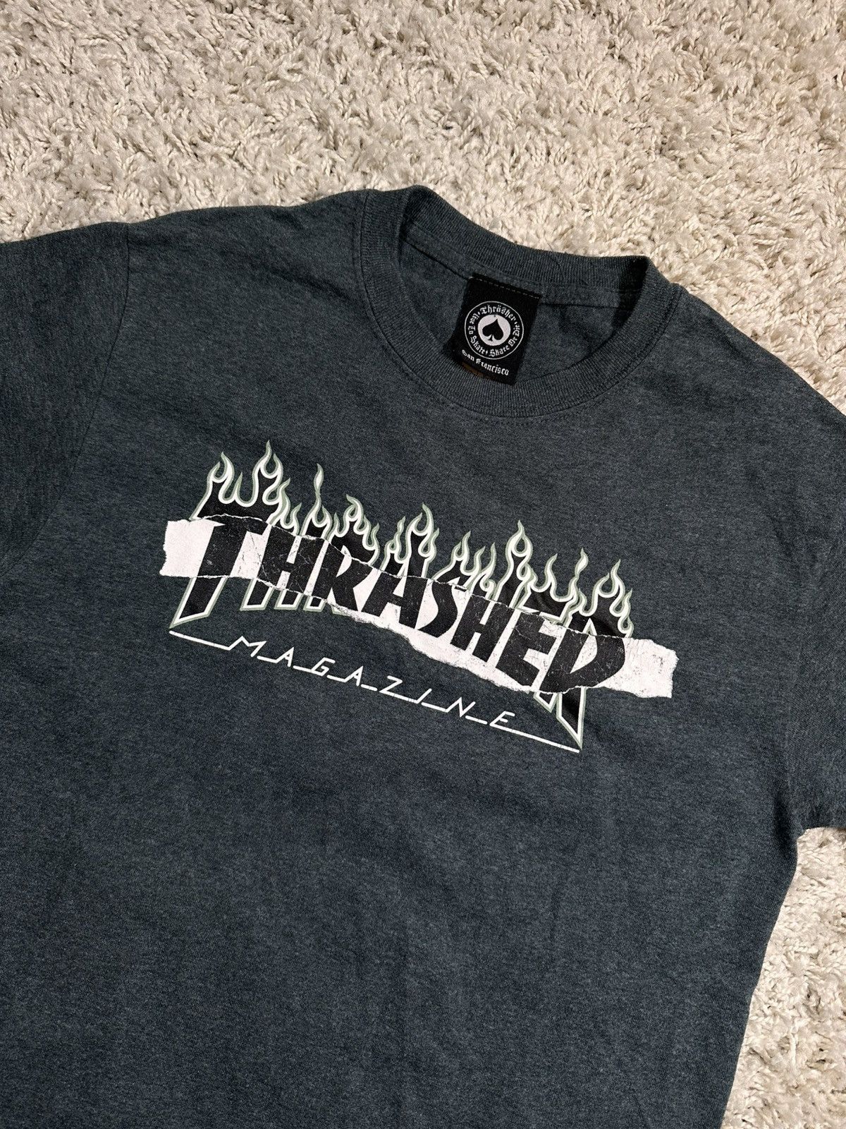 Thrasher Authentic Thrasher Tee Size US S / EU 44-46 / 1 - 1 Thumbnail
